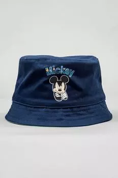 Детская двусторонняя хлопковая шапка на молнии для Disney Zippy, темно-синий