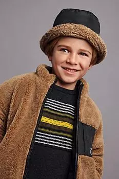 Детская двусторонняя куртка Mayoral, черный