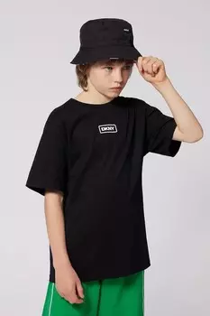 Детская двусторонняя шляпа Dkny, черный