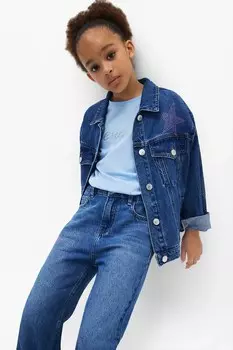 Детская джинсовая куртка Desigual, темно-синий