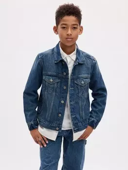 Детская джинсовая куртка Gap, синий