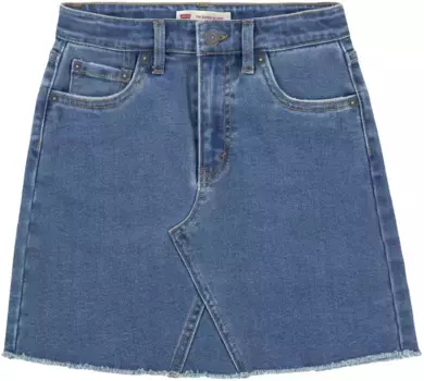 Детская джинсовая юбка Levi's "LVG DENIM SKIRT HIGH RISE", для ДЕВОЧЕК, с 5 карманами Levi'S Kids, цвет Richards