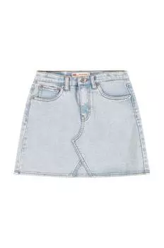 Детская джинсовая юбка Levi's, синий
