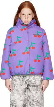 Детская фиолетовая куртка «Bobo Cherry All Over» Bobo Choses