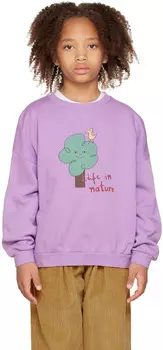 Детская фиолетовая толстовка Life In Nature The Campamento