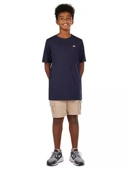 Детская фирменная хлопковая футболка Raging Bull, темно-синий