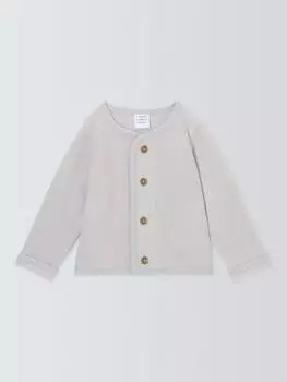 Детская флисовая куртка John Lewis, серый