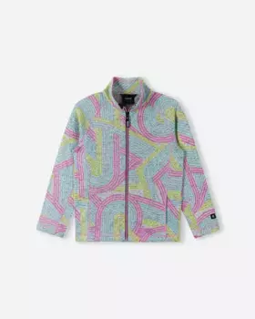 Детская флисовая куртка Никсини Reima, цвет Mauve Pink
