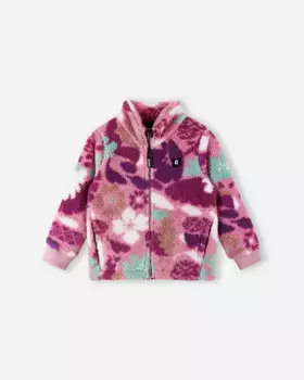 Детская флисовая куртка Parkkinen Reima, цвет Grey Pink