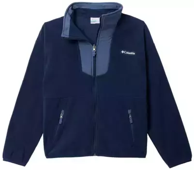 Детская флисовая куртка с молнией во всю длину Columbia Sequoia Grove, цвет Collegiate Navy/Dark Mtn