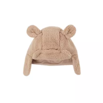 Детская флисовая шапка Ted Explorer Frugi, бежевый