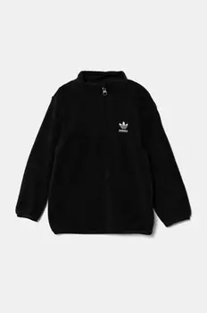 Детская флисовая толстовка POLAR FLEECE HZ adidas Originals, черный