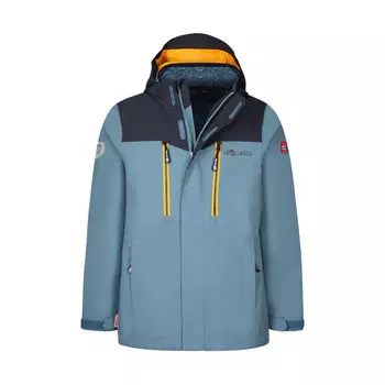 Детская функциональная куртка 3-в-1 Preikestolen стальной синий/черный/манго TROLLKIDS, цвет schwarz