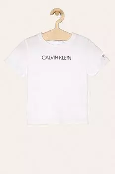 Детская футболка 104-176 см. Calvin Klein Jeans, белый