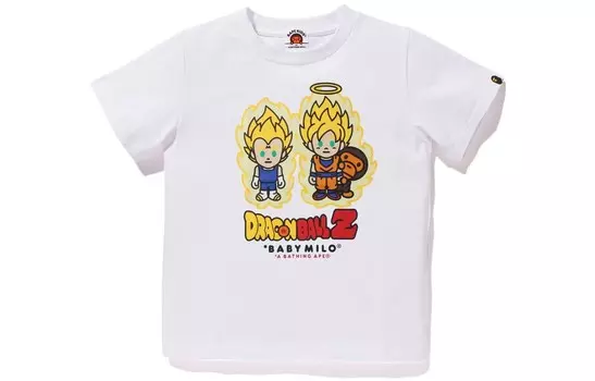 Детская футболка A Bathing Ape, белый