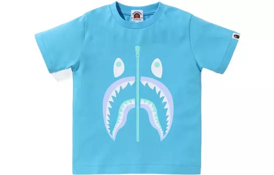 Детская футболка A Bathing Ape, фиолетовый