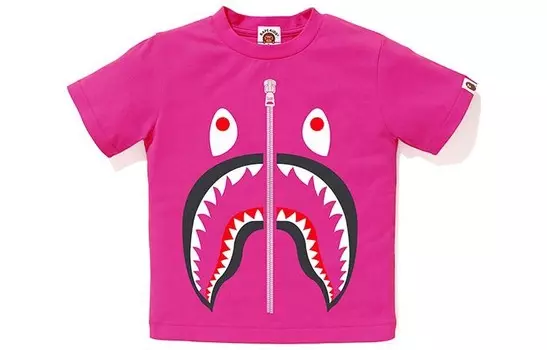Детская футболка A Bathing Ape, оранжевый