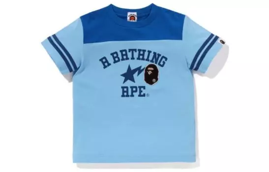 Детская футболка A Bathing Ape, оранжевый