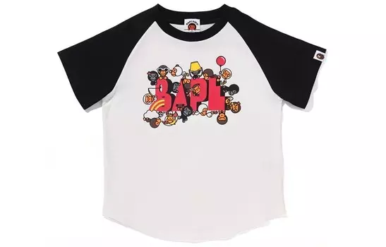 Детская футболка A Bathing Ape, серый