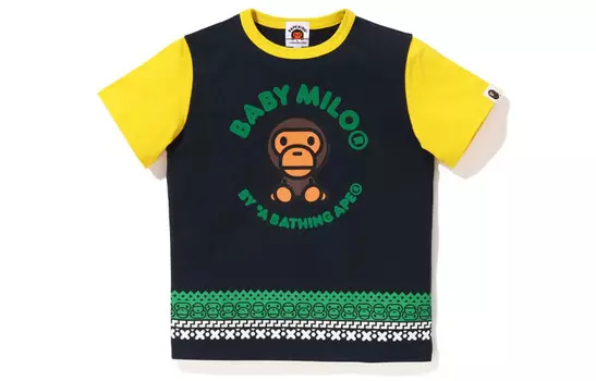 Детская футболка A Bathing Ape, синий