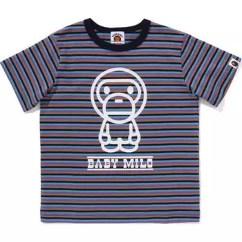 Детская футболка A Bathing Ape, синий