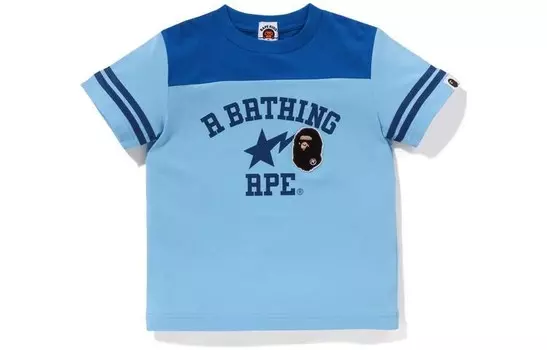 Детская футболка A Bathing Ape, синий