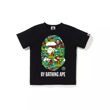 Детская футболка A Bathing Ape, синий