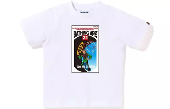 Детская футболка A Bathing Ape, синий