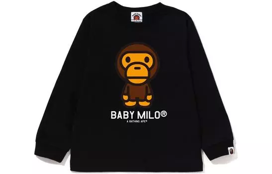 Детская футболка A Bathing Ape, зеленый