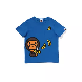 Детская футболка A Bathing Ape, желтый