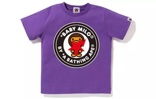 Детская футболка A Bathing Ape, желтый