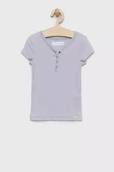 Детская футболка Abercrombie & Fitch, фиолетовый