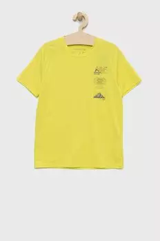 Детская футболка Abercrombie & Fitch, зеленый