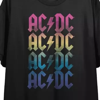 Детская футболка AC/DC с ярким графическим рисунком Licensed Character
