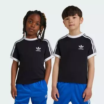 Детская футболка Adicolor Trefoil Adidas, цвет Black