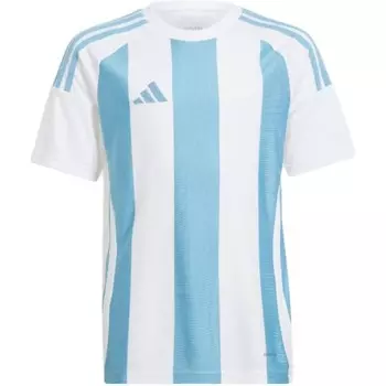 Детская футболка Adidas, голубой/белый