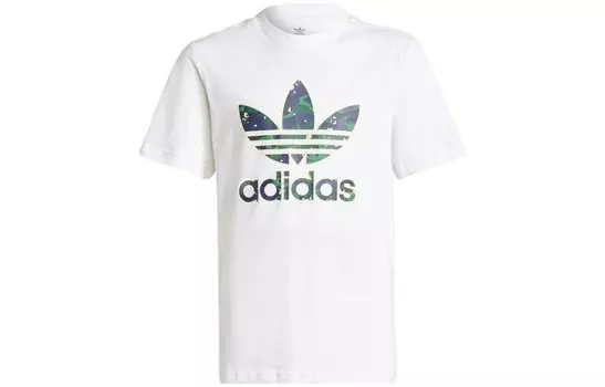 Детская футболка Adidas Originals, белый