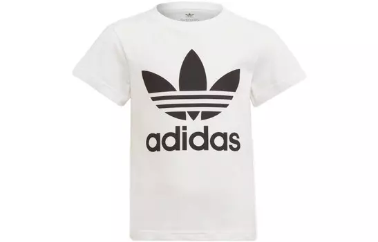 Детская футболка Adidas Originals, белый