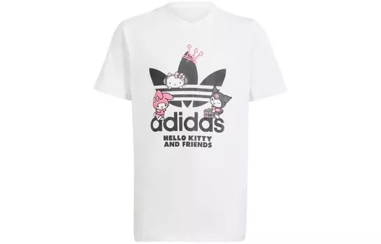 Детская футболка Adidas Originals, белый