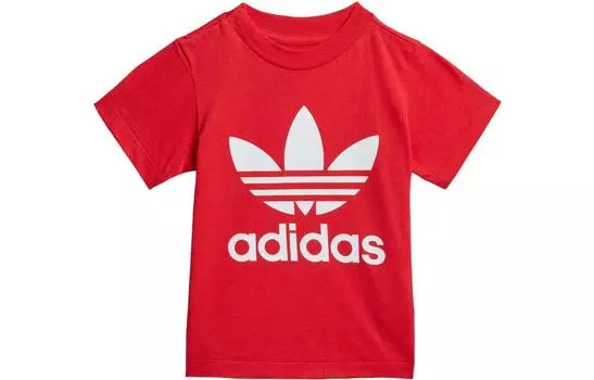 Детская футболка Adidas Originals, цвет Bright Pink Fluo