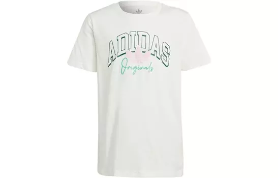 Детская футболка Adidas Originals, цвет Jade White