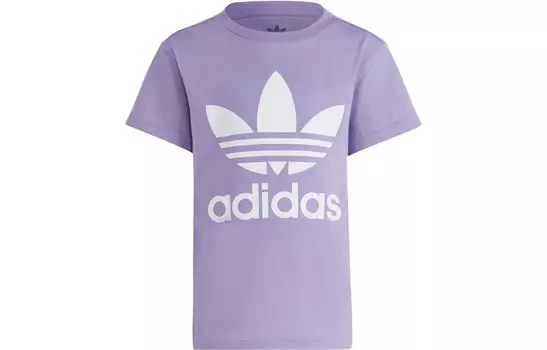 Детская футболка Adidas Originals, цвет Magic Lilac