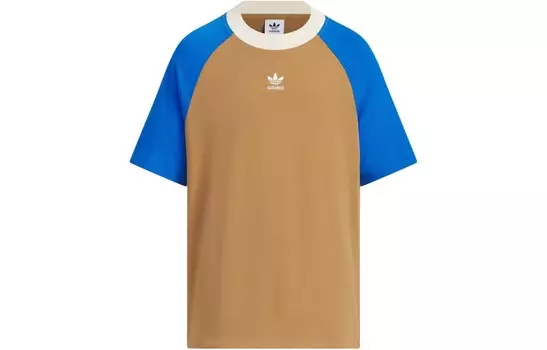 Детская футболка Adidas Originals, коричневый