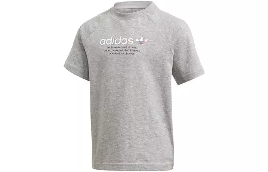 Детская футболка Adidas Originals, серый