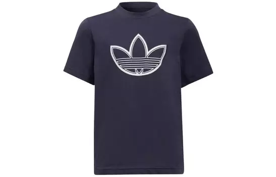 Детская футболка Adidas Originals, темно-синий
