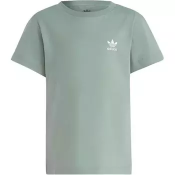 Детская футболка Adidas Originals, зеленый