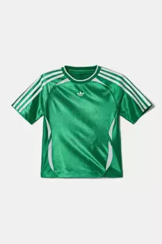 Детская футболка adidas Originals, зеленый