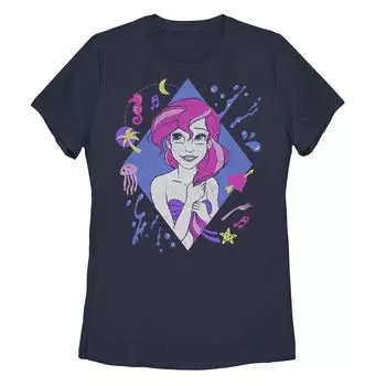 Детская футболка Ариэль в стиле ретро от Disney's The Little Mermaid Licensed Character