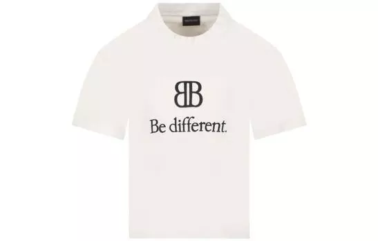 Детская футболка Balenciaga, белый