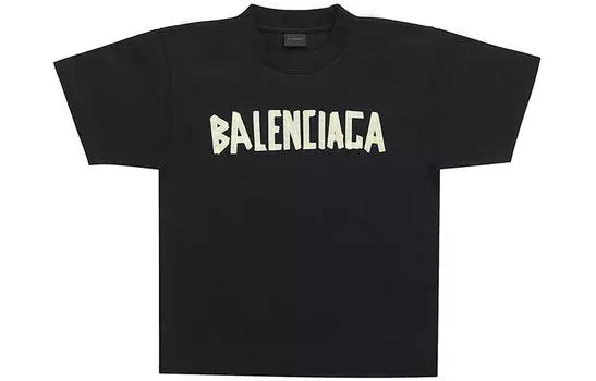 Детская футболка Balenciaga, Черный